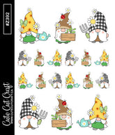 Garden Gnomes || Deco Sheet